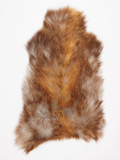 Pelle di pecora islandese multicolore XXL