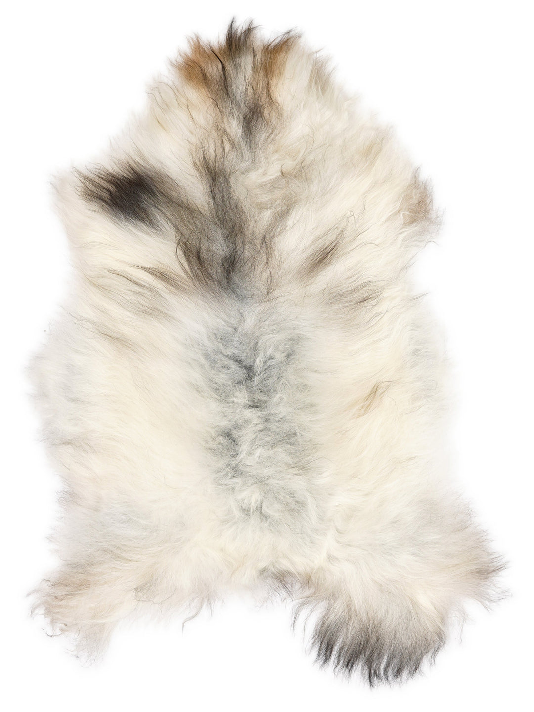 Icelandic Multicoloured Sheepskin Rug XL