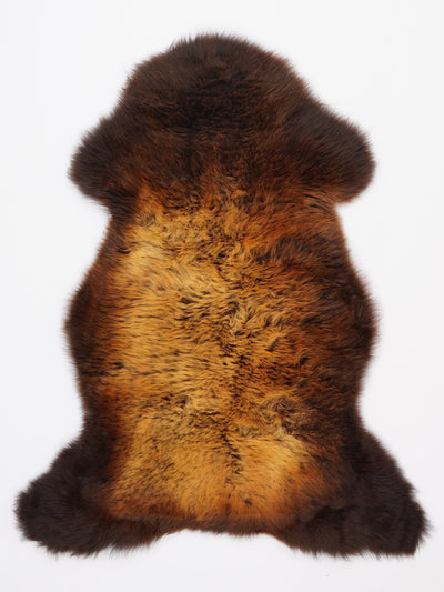 Multicoloured Sheepskin Rug L