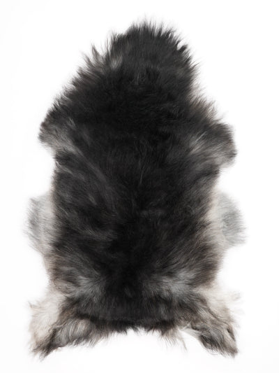 Icelandic Grey Sheepskin Rug L