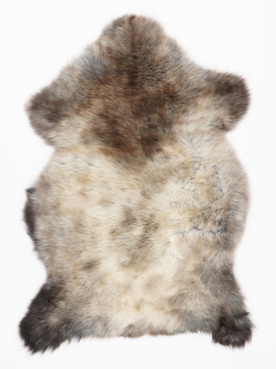 Multicoloured Sheepskin Rug M