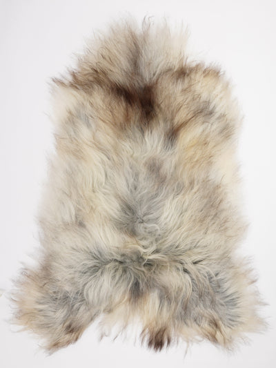 Icelandic Grey Sheepskin Rug XXL