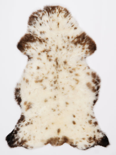 Multicoloured Sheepskin Rug L