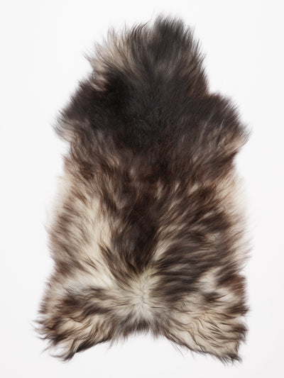 Pelle di pecora grigia islandese L