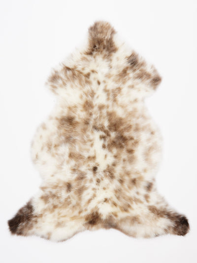 Multicoloured Sheepskin Rug L
