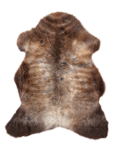 Multicoloured Sheepskin Rug M