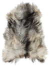 Icelandic Grey Sheepskin Rug L