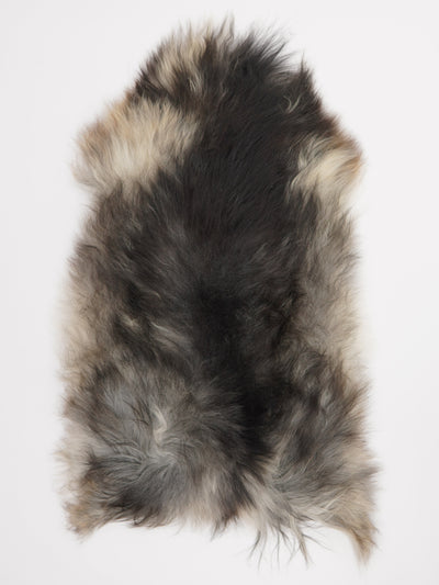 Icelandic Grey Sheepskin Rug L