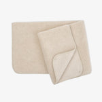 Merino wool blanket "Almond" | single layer