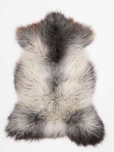 Multi-coloured sheepskin XL
