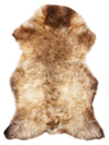 Multicoloured Sheepskin Rug L