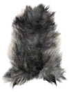Icelandic Grey Sheepskin Rug L