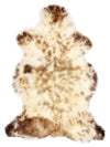 Multicoloured Sheepskin Rug L
