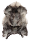 Icelandic Grey Sheepskin Rug L