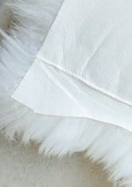 White sheepskin XXXXL