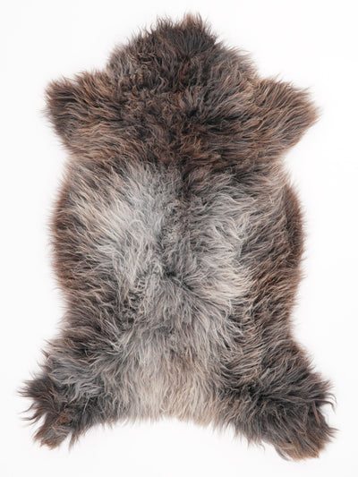 Multicoloured Sheepskin Rug L