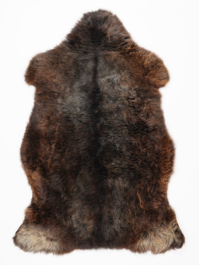 Multicoloured Sheepskin Rug XL