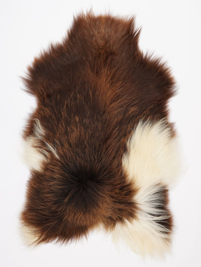 Pelle di pecora islandese multicolore XXL