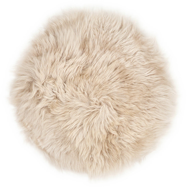 Sheepskin Seat Pad – Beige