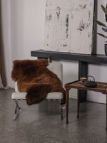 Brown sheepskin
