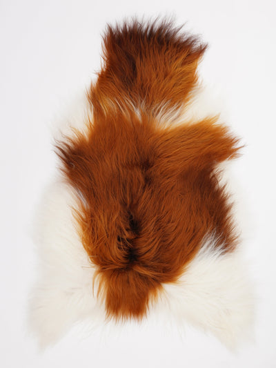 Icelandic Multicolour Sheepskin Rug L