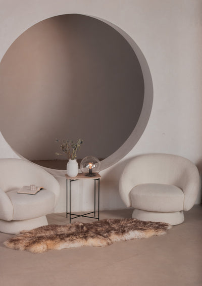 Double mouflon sheepskin