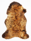 Multicoloured Sheepskin Rug L