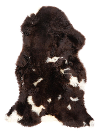 Multicoloured Sheepskin Rug XL