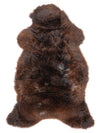 Multicoloured Sheepskin Rug XL
