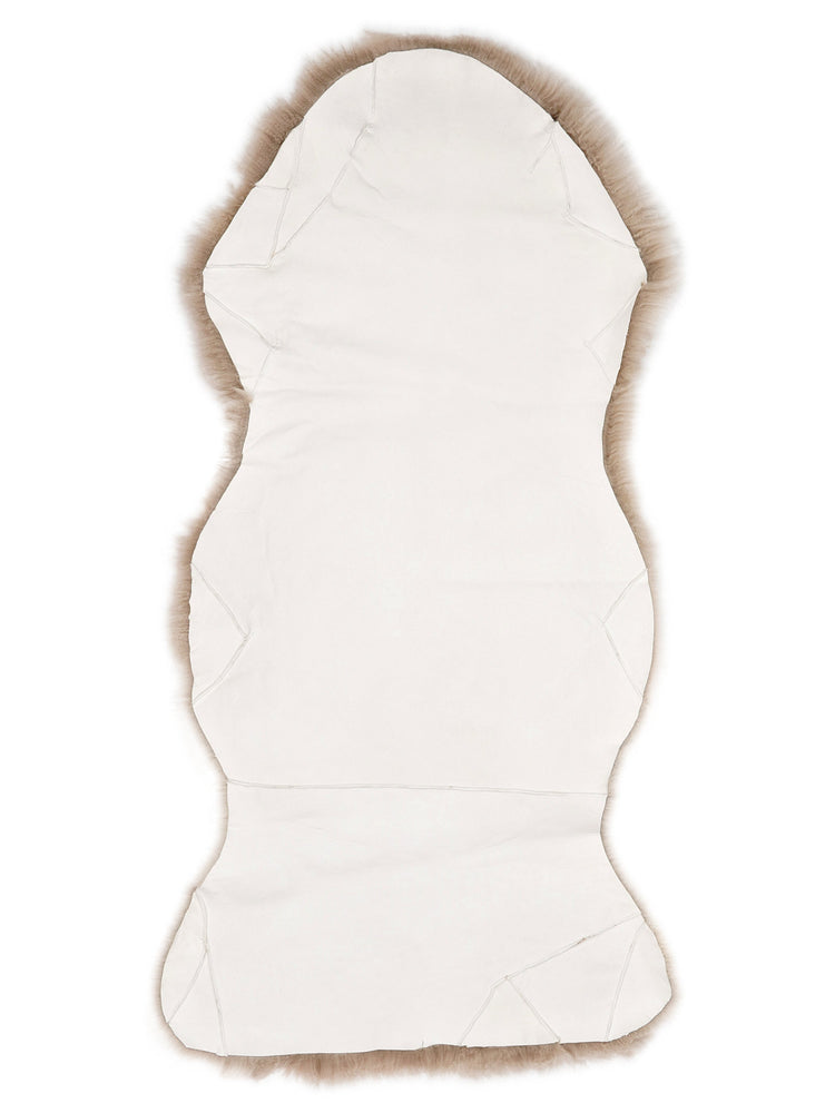 New Zealand sheepskin rug – leather side